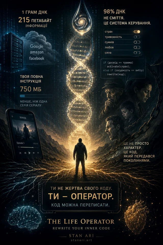 DNA — the hard drive that raised you